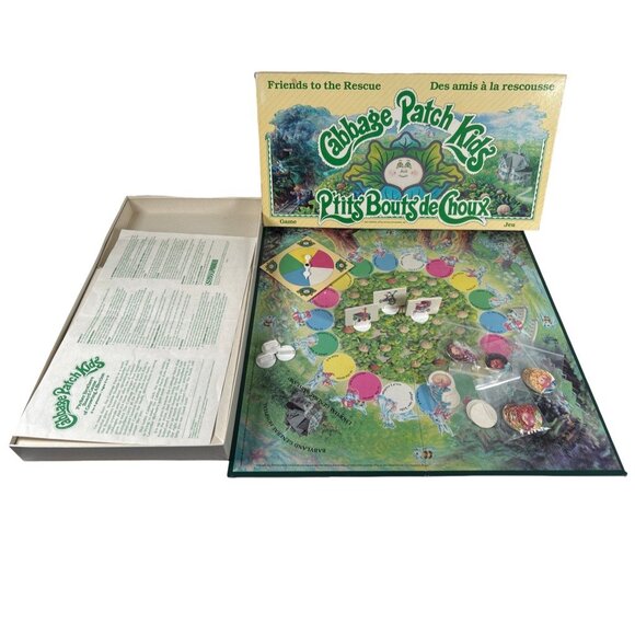 Vintage 1984 Cabbage Patch Kids Friends to the Rescue Board Game - Picture 3 of 16
